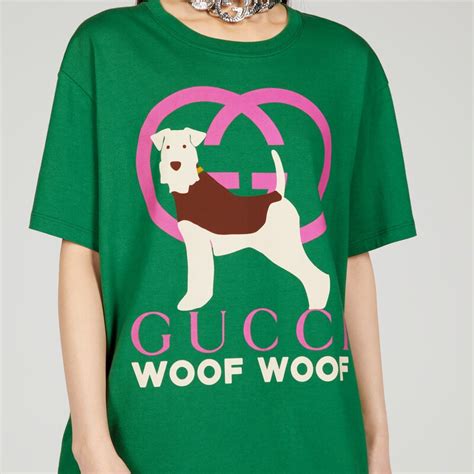 gucci woof|gucci t-shirt logo.